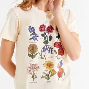 Future State Flower Chart Tee - Light Yellow